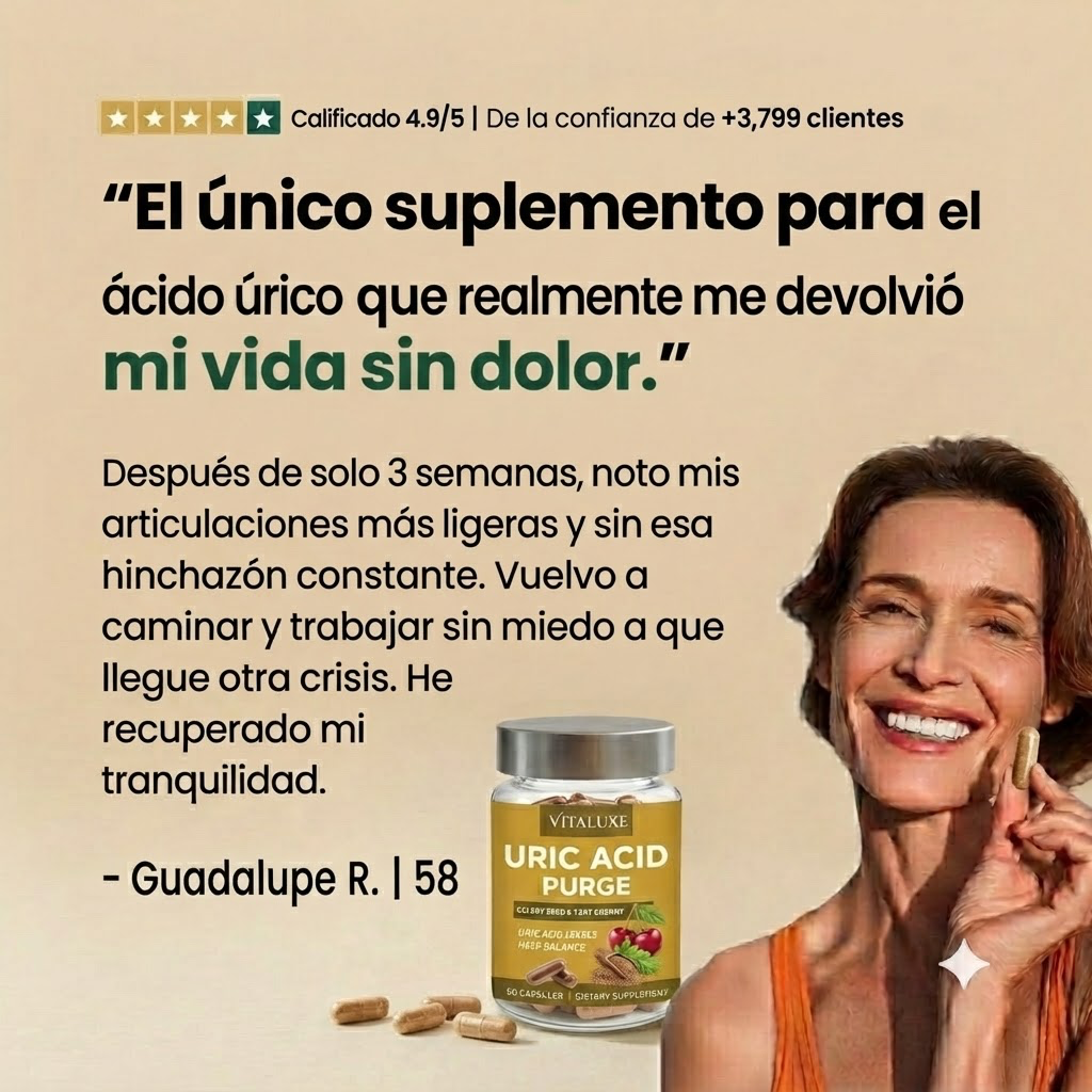 Purga de Ácido Úrico Vitaluxe