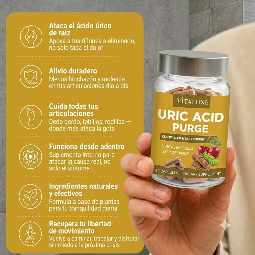 Purga de Ácido Úrico Vitaluxe