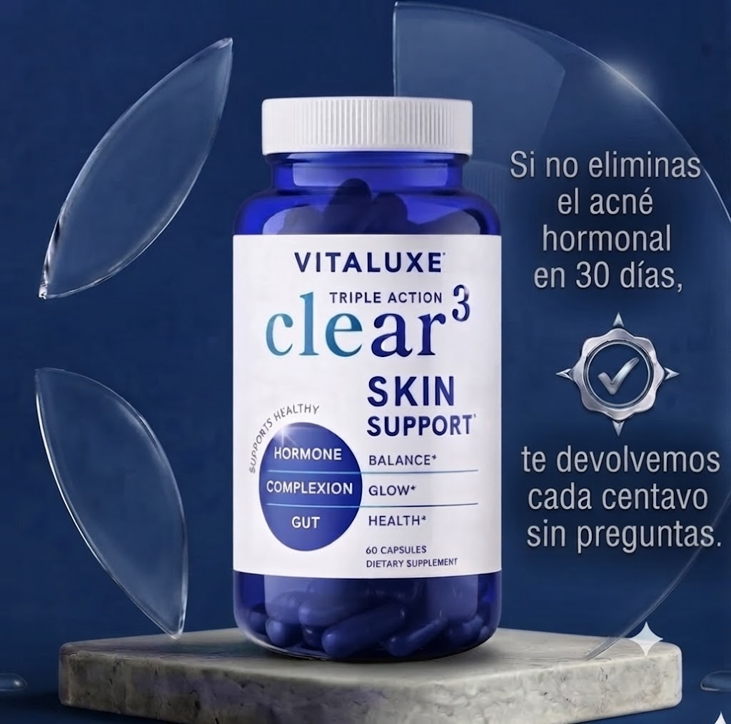 Suplemento Anti-Acné Hormonal Vitaluxe