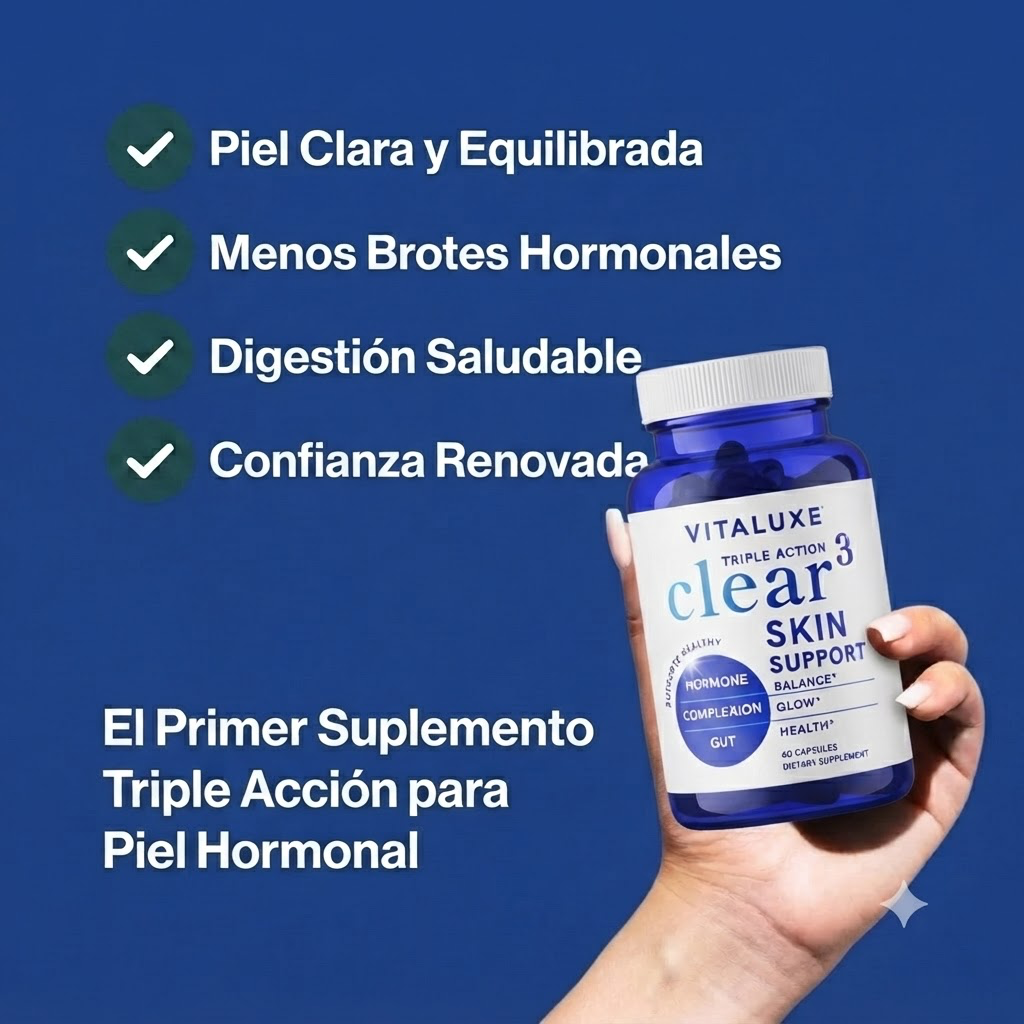 Suplemento Anti-Acné Hormonal Vitaluxe