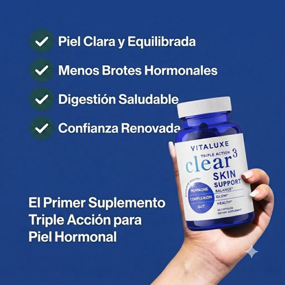 Suplemento Anti-Acné Hormonal Vitaluxe