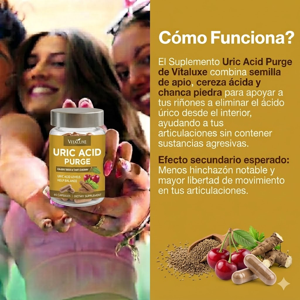 Purga de Ácido Úrico Vitaluxe